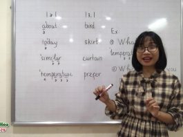 Lesson 5. Phương pháp phát âm tiếng anh chuẩn IPA – Nguyên âm đơn /ə/, /ɜː/